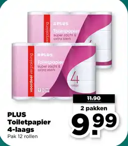 PLUS Plus toiletpapier aanbieding