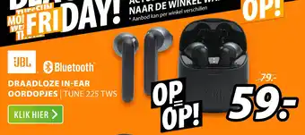 Expert JBL Draadloze In-Ear Oordopjes | Tune 225 Tws aanbieding