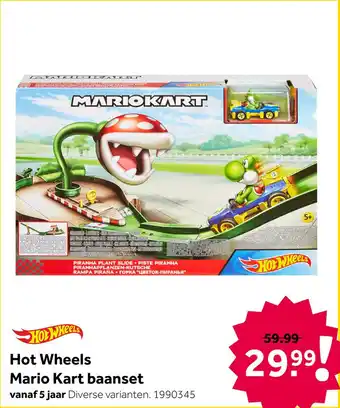 Intertoys Hot Wheels Mario Kart baanset aanbieding