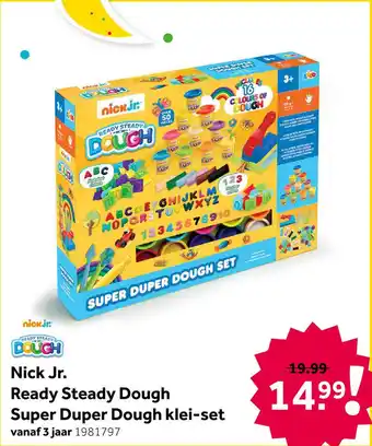 Intertoys Nick Jr. Ready Steady Dough Super Duper Dough klei-set aanbieding