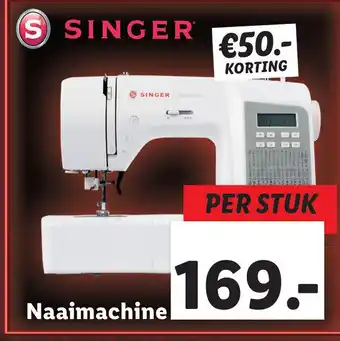 Lidl Naaimachinel aanbieding