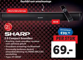 Lidl SHARP aanbieding