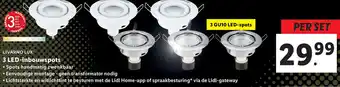 Lidl LIVARNO LUX 3 LED-inbouwspots EGO aanbieding