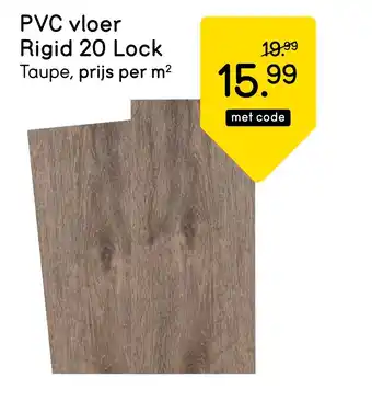 Leen Bakker PVC vloer Rigid 20 Lock aanbieding