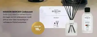 EP Beerepoot MAISON BERGER Cadeauset aanbieding