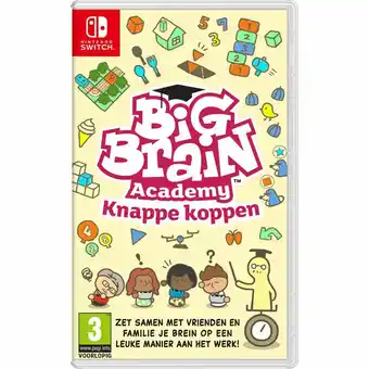 Intertoys Nintendo Switch Big Brain Academy: Knappe Koppen aanbieding