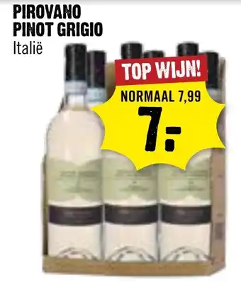 Dirck 3 PIROVANO PINOT GRIGIO aanbieding