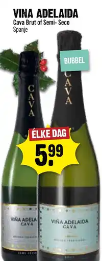 Dirck 3 Vina adelaida cava brut of semi seco aanbieding