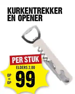 Dirck 3 Kurkentrekker en opener aanbieding