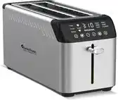 Bol.com TurboTronic BF15 Digitale Broodrooster - Toaster met Variabele Bruining - RVS aanbieding