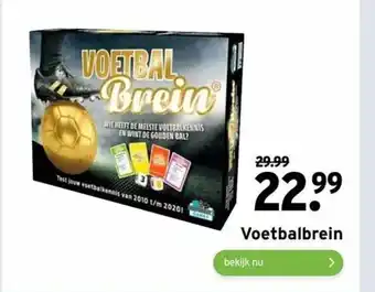 GAMMA Voetbalbrein aanbieding