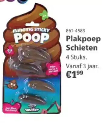 Marskramer Plakpoep Schieten aanbieding