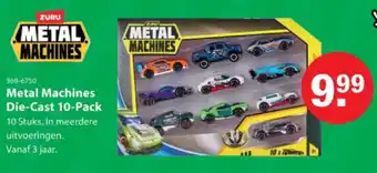 Marskramer Metal Machines Die-Cast 10-Pack aanbieding