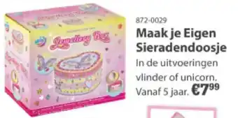 Marskramer Maak je Eigen Sieradendoosje aanbieding