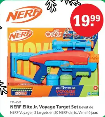 Marskramer NERF Elite Jr. Voyage Target Set aanbieding