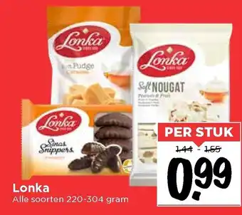 Vomar Voordeelmarkt Lonka 220-304g aanbieding