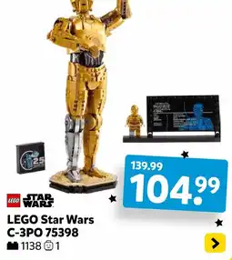 Intertoys LEGO Star Wars C-3PO 75398 aanbieding