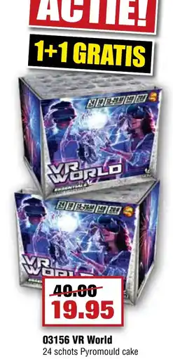 XL vuurwerk 03156 VR World aanbieding