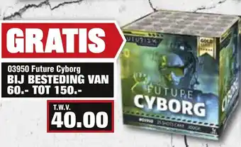 XL vuurwerk 03950 Future Cyborg aanbieding