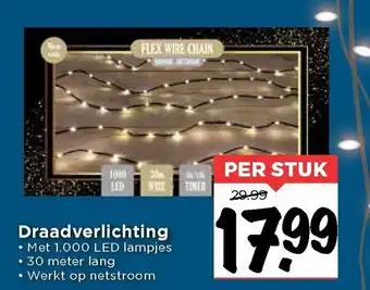 Vomar Voordeelmarkt Draadverlichting aanbieding