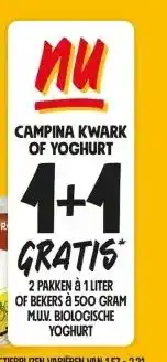 Jumbo CAMPINA KWARK OF YOGHURT aanbieding