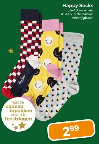 Trekpleister Happy Socks aanbieding