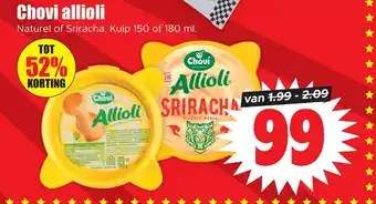 Dirk Chovi allioli aanbieding