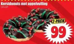 Dirk Kerstdonuts met appelvulling aanbieding