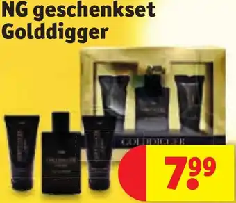 Kruidvat NG geschenkset Golddigger aanbieding