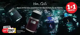 Kruidvat Keuze uit het hele assortiment Van Gils Parfums Eau de Toilette. aanbieding