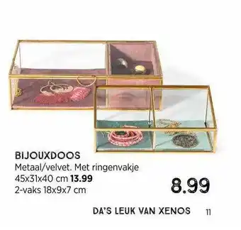 Xenos Bijouxdoos aanbieding