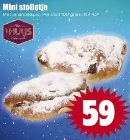 Dirk Mini stolletje aanbieding