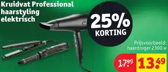 Kruidvat Kruidvat Professional haarstyling elektrisch aanbieding