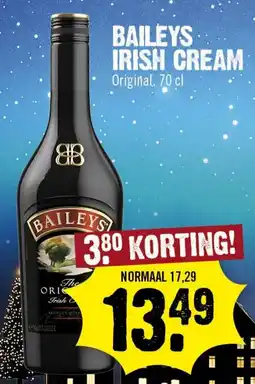 Dirk BAILEYS IRISH CREAM aanbieding