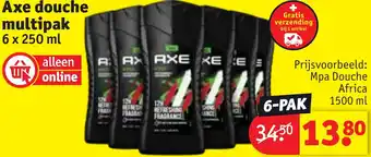 Kruidvat Axe douche multipak aanbieding