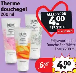 Kruidvat Therme douchegel aanbieding