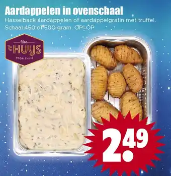 Dirk Aardappelen in ovenschaal aanbieding