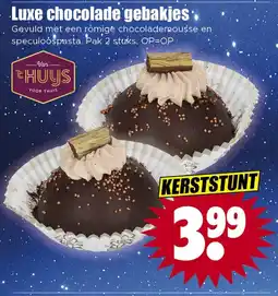 Dirk Luxe chocolade gebakjes aanbieding