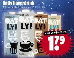 Dirk Oatly haverdrink aanbieding