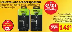 Kruidvat GilletteLabs scheerapparaat aanbieding