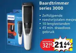 Kruidvat Baardtrimmer series 3000 aanbieding