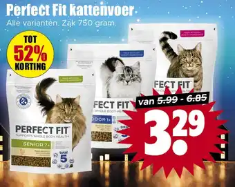 Dirk Perfect Fit kattenvoer. aanbieding