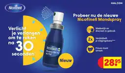 Kruidvat Nicotinell Mondspray aanbieding