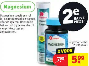 Kruidvat Magnesium aanbieding