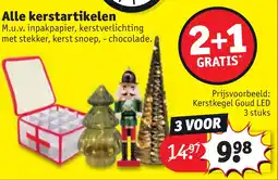 Kruidvat Alle kerstartikelen aanbieding