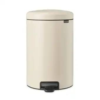 Bol.com Brabantia NewIcon Prullenbak - 20 liter - Soft Beige aanbieding