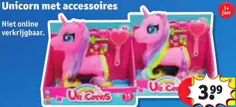 Kruidvat Unicorn met accessoires aanbieding