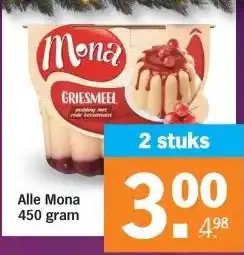 Albert Heijn Alle Mona 450 gram aanbieding