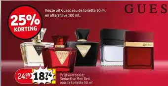 Kruidvat GUESS aanbieding