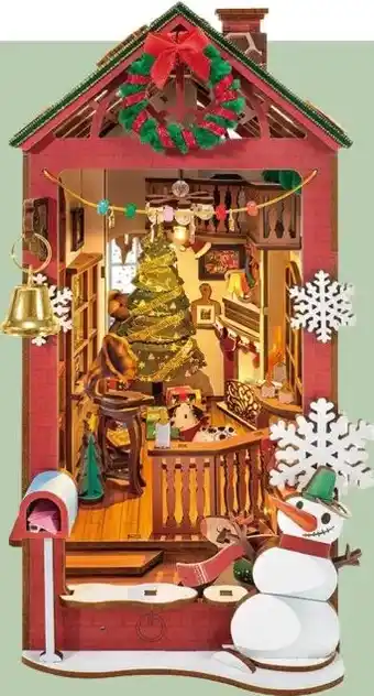 Boekenvoordeel Rolife Book Nook - Christmas indoor aanbieding